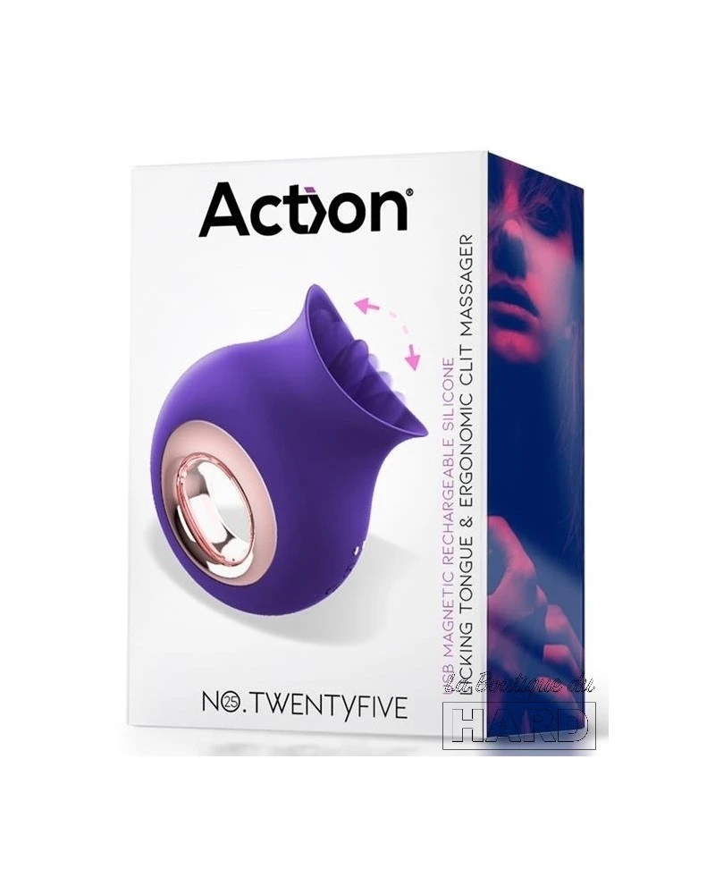 Action Stimulateur Vibrant Licking Tongue Violet 2 Action Stimulateur Vibrant Licking Tongue Violet – Image 2