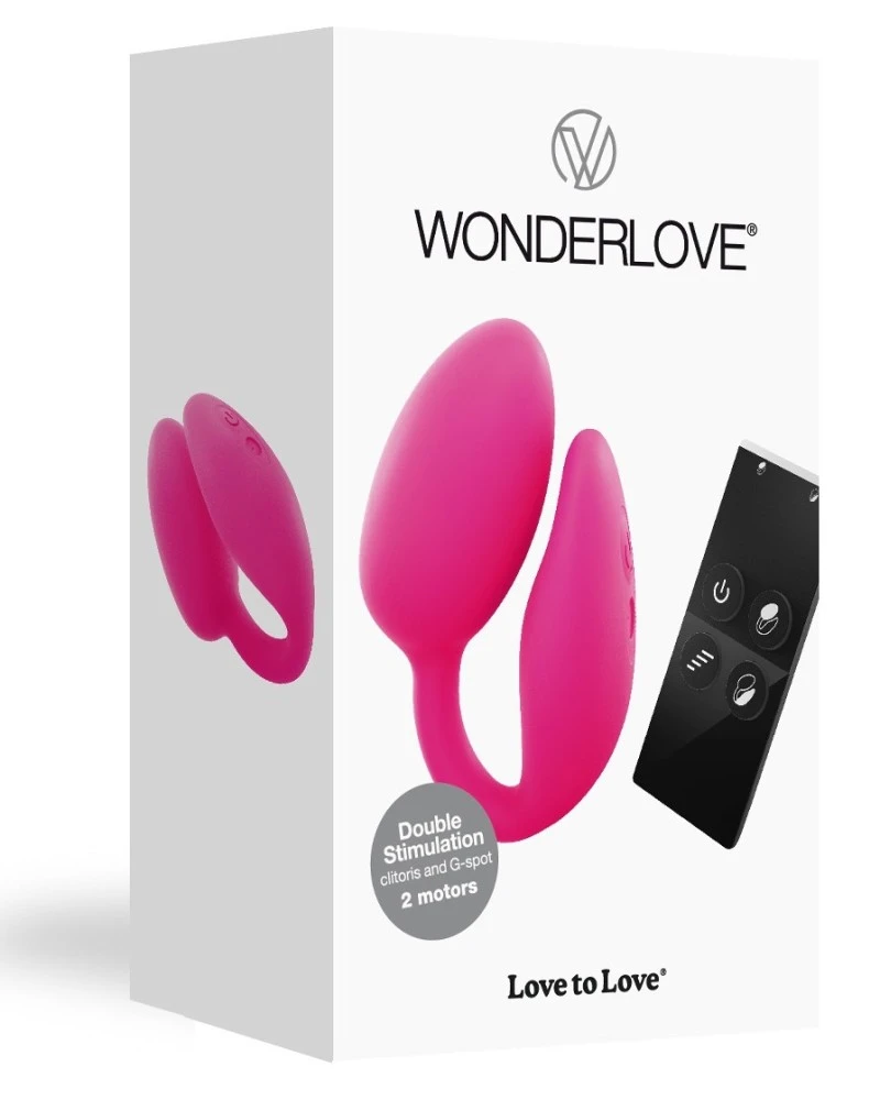 Love To Love Stimulateur Wonderlove 6 X 3.3cm Rose 2 Love To Love Stimulateur Wonderlove 6 X 3.3cm Rose – Image 2