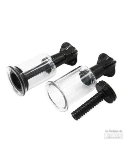 Kiotos Suce Tétons Twist Noir 25mm -Sextoys boutique suce tetons twist noir 25mm 3