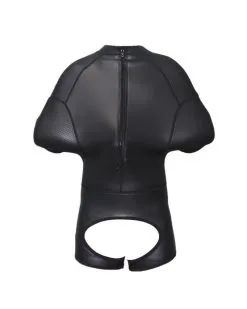 KINKgear Tenue Camisole Complète En Néoprène Noire M -Sextoys boutique tenue camisole complete en neoprene noire m 4