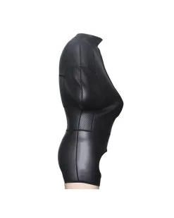 KINKgear Tenue Camisole Complète En Néoprène Noire XL -Sextoys boutique tenue camisole complete en neoprene noire xl 1
