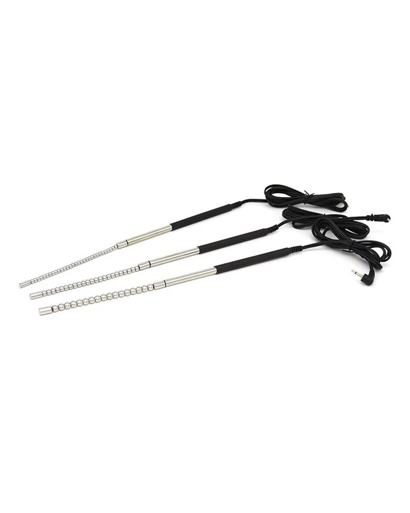 ElectroPlayer Tige D'urètre Electro Shock Insert 17cm - Taille 5 Mm 1 ElectroPlayer Tige D'urètre Electro Shock Insert 17cm - Taille 5 Mm
