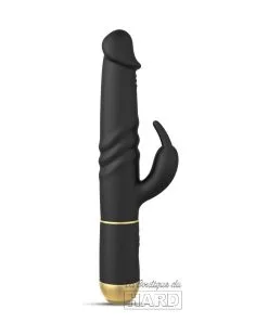 Vibro Furious Rabbit 2.0 Dorcel 27cm Noir -Sextoys boutique vibro furious rabbit 20 dorcel 27cm noir 2