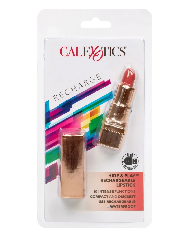 CalExotics Vibro Lipstick 8cm Rouge 2 CalExotics Vibro Lipstick 8cm Rouge – Image 2