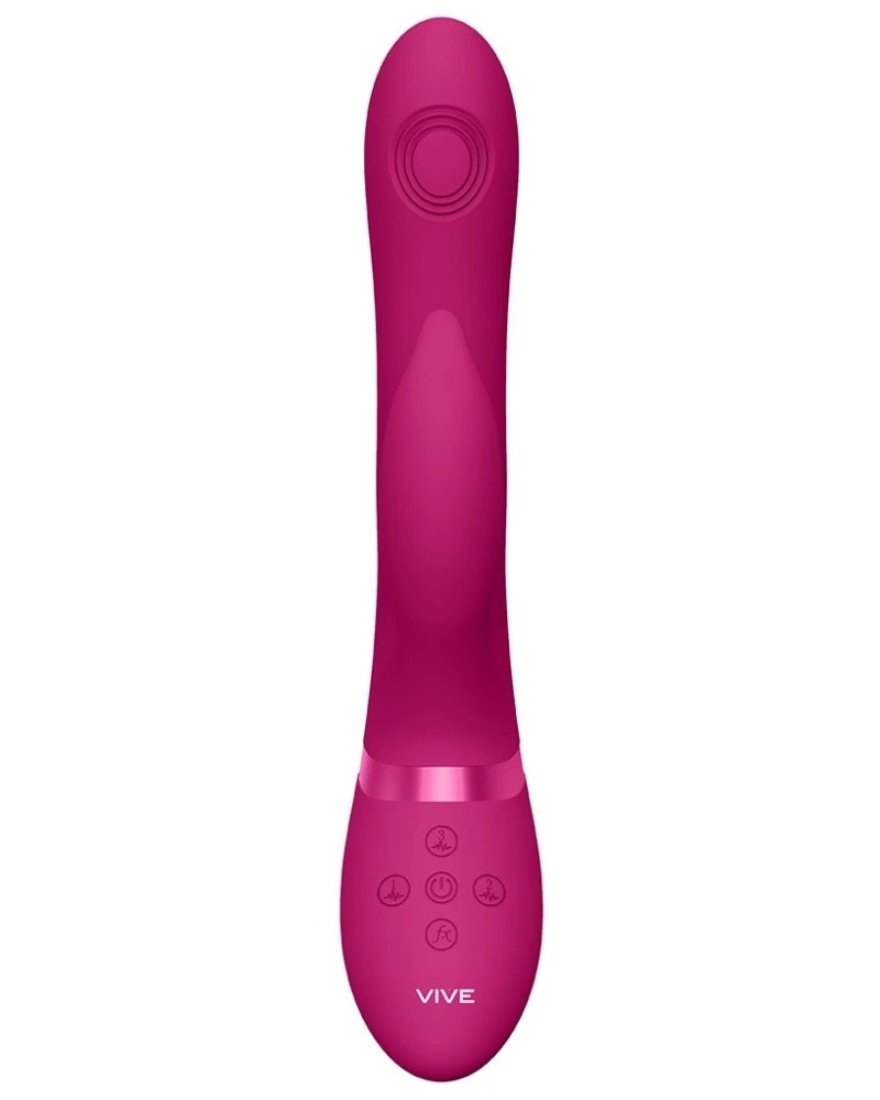Vibro Rabbit Aimi Vive 22cm Rose 4 Vibro Rabbit Aimi Vive 22cm Rose – Image 4