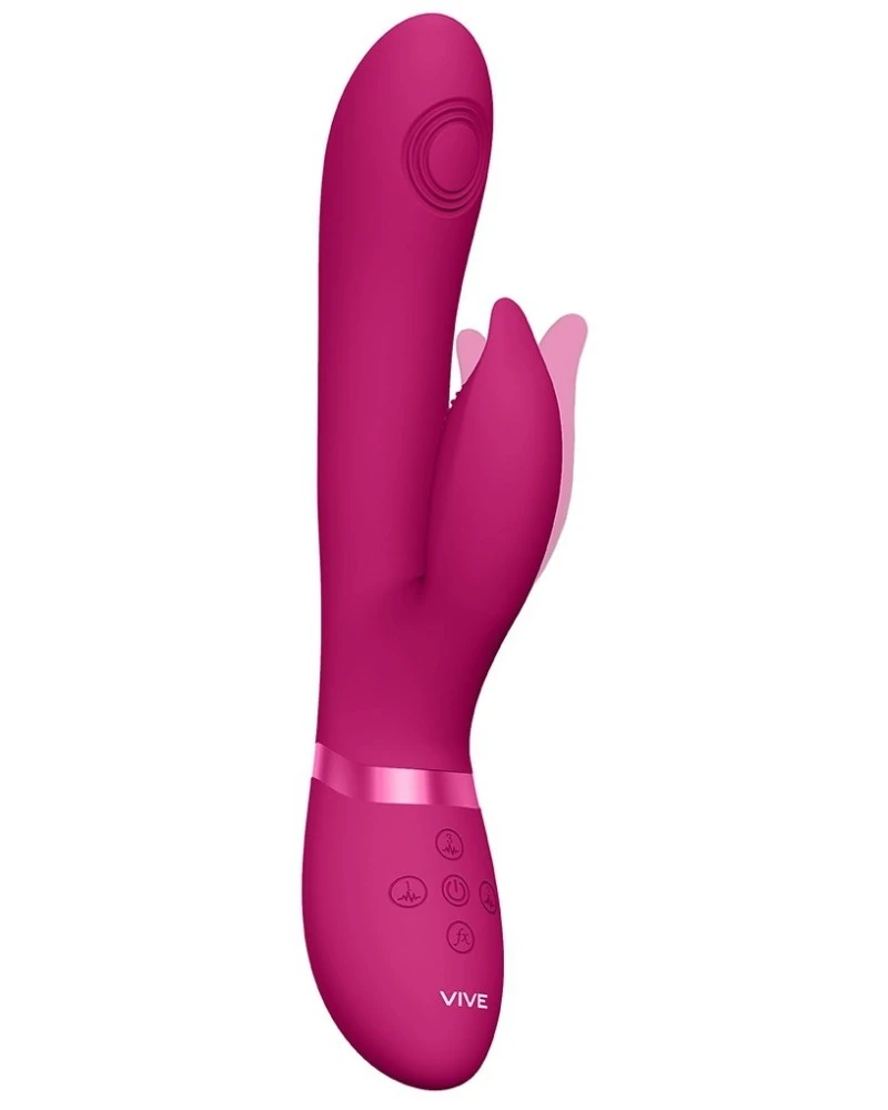 Vibro Rabbit Aimi Vive 22cm Rose 1 Vibro Rabbit Aimi Vive 22cm Rose