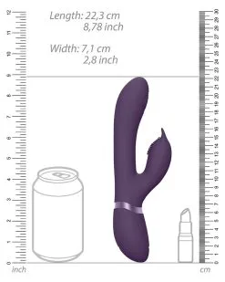Vibro Rabbit Aimi Vive 22xm Violet -Sextoys boutique vibro rabbit aimi vive 22xm violet 4