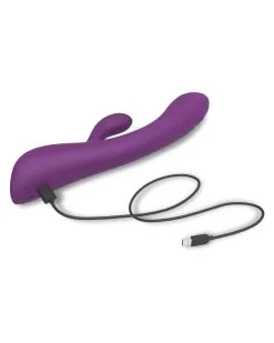 Vibro Rabbit Bunny & Clyde Love To Love 22cm Violet -Sextoys boutique vibro rabbit bunny clyde love to love 22cm violet 5