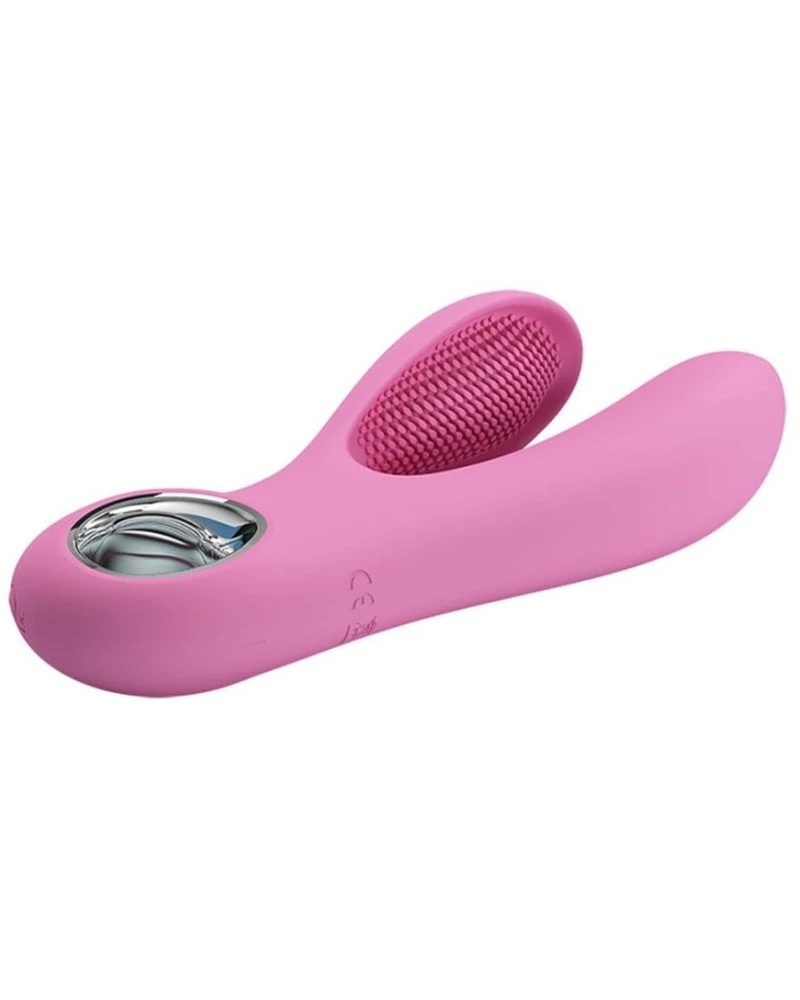 Vibro Rabbit Canrol Pretty Love 17cm Rose 2 Vibro Rabbit Canrol Pretty Love 17cm Rose – Image 2