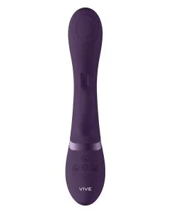 Vive Vibro Rabbit Cato 21 X 3.6cm Violet 10 Vive Vibro Rabbit Cato 21 X 3.6cm Violet -Sextoys boutique vibro rabbit cato 21 x 36cm violet 3