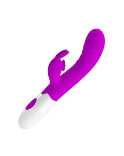 Vibro Rabbit Cerberus Pretty Love 21cm Violet