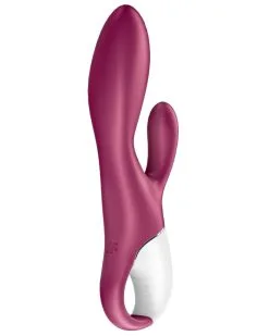 Vibro Rabbit Connecté Heated Affair Satisfyer 20cm Mauve -Sextoys boutique vibro rabbit connecte heated affair satisfyer 20cm mauve 5