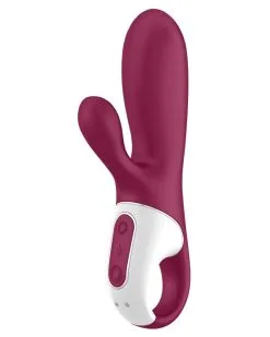Vibro Rabbit Connecté Hot Bunny Satisfyer 17 X 3.5cm