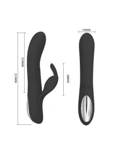Pretty Love Vibro Rabbit Dylan Noir -Sextoys boutique vibro rabbit dylan noir 3