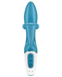 Vibro Rabbit EMBRACE ME Satisfyer 20cm Bleu -Sextoys boutique vibro rabbit embrace me satisfyer 20cm bleu 5