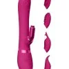 Vive Vibro Rabbit Etsu 23 X 3.5cm Rose