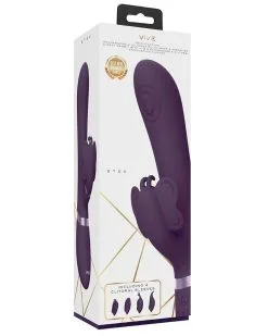 Vive Vibro Rabbit Etsu 23 X 3.5cm Violet 8 Vive Vibro Rabbit Etsu 23 X 3.5cm Violet -Sextoys boutique vibro rabbit etsu 23 x 35cm violet 1