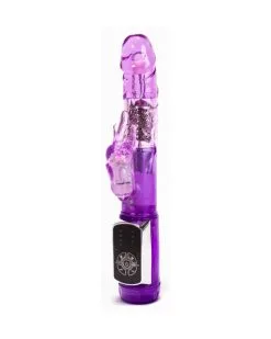 Baile Vibro Rabbit Rotatif Violet