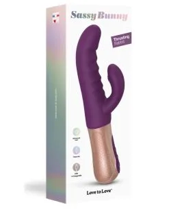 Vibro Rabbit Sassy Bunny Love To Love 23cm Violet -Sextoys boutique vibro rabbit sassy bunny love to love 23cm violet 7