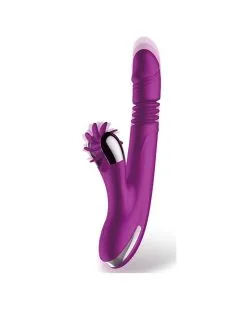 Action Vibro Rabbit Up & Down 10 X 3.5cm Violet