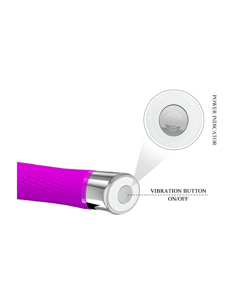 Pretty Love Vibro Sebastian 12 X 2.7 Cm Violet 7 Pretty Love Vibro Sebastian 12 X 2.7 Cm Violet – Image 7