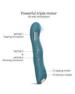 Vibro Swap Love To Love 21cm Vert -Sextoys boutique vibro swap love to love 21cm vert 2