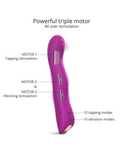Vibro Swap Love To Love 21cm Violet -Sextoys boutique vibro swap love to love 21cm violet 2