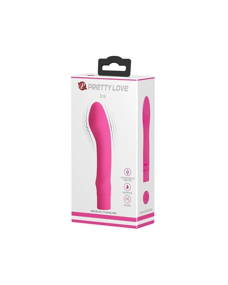 Vibromasseur IRA Pretty Love 12 X 3 Cm Rose 2 Vibromasseur IRA Pretty Love 12 X 3 Cm Rose – Image 2