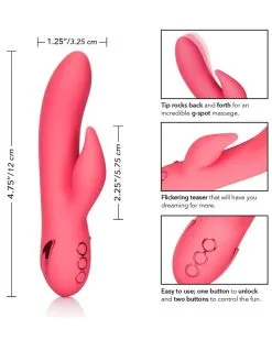 California Dreaming Vibromasseur Rabbit San Francisco Sweetheart -Sextoys boutique vibromasseur rabbit san francisco sweetheart 2