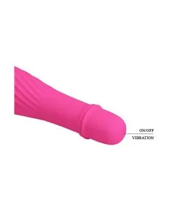 Vibromasseur Solomon Pretty Love 9 X 2.8 Cm Rose -Sextoys boutique vibromasseur solomon pretty love 9 x 28 cm rose 6