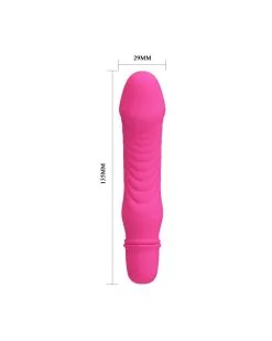 Vibromasseur Stev Pretty Love 11 X 2.8 Cm Rose -Sextoys boutique vibromasseur stev pretty love 11 x 28 cm rose 5