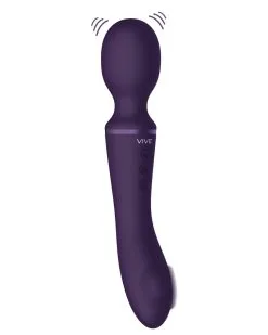 Vive Wand 2 En 1 Enora 22cm Violet -Sextoys boutique wand 2 en 1 enora 22cm violet 2