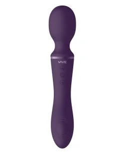 Vive Wand 2 En 1 Enora 22cm Violet -Sextoys boutique wand 2 en 1 enora 22cm violet 3